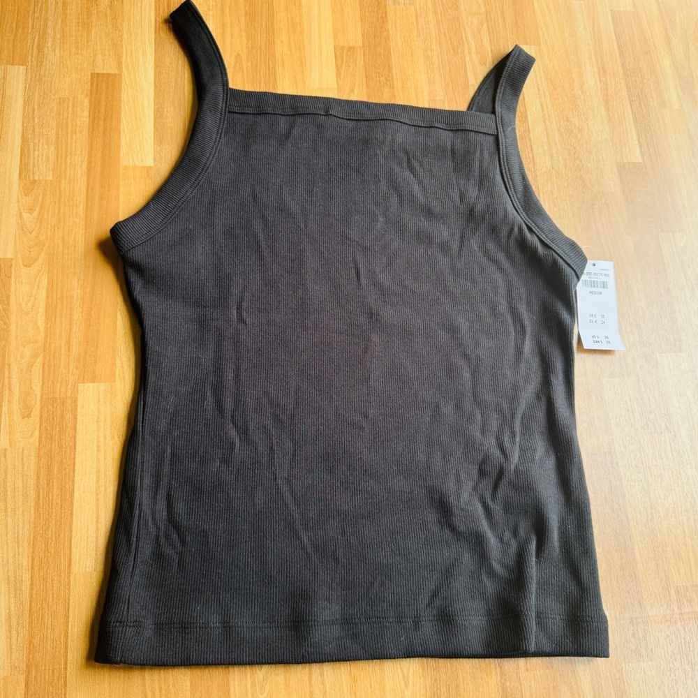 Abercrombie and Fitch essentials, black tank size medium new with tags